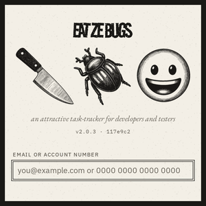 Eat Ze Bugs — bug & feature tracker
