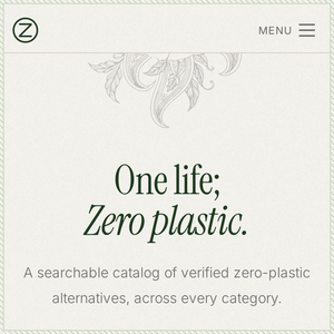 ZPAC — zero-plastic product catalog